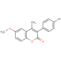 3-(4?-Bromophenyl)-6-methoxy-4-methylcoumarin