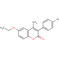 3-(4?-Bromophenyl)-6-ethoxy-4-methylcoumarin