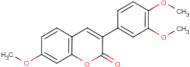 3-(3?,4?-Dimethoxyphenyl)-7-methoxycoumarin