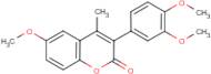 3-(3?,4?-Dimethoxyphenyl)-6-methoxy-4-methylcoumarin