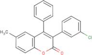 3-(3?-Chlorophenyl)-6-methyl-4-phenylcoumarin