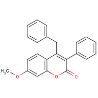 4-Benzyl-7-methoxy-3-phenylcoumarin