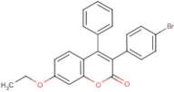 3-(4?-Bromophenyl)-7-ethoxy-4-phenylcoumarin