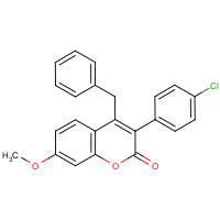 4-Benzyl-3-(4?-chlorophenyl)-7-methoxycoumarin