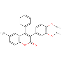 3-(3?,4?-Dimethoxyphenyl)-6-methyl-4-phenylcoumarin