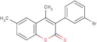 3-(3?-Bromophenyl)-4,6-dimethylcoumarin