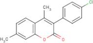 3-(4?-Chlorophenyl)-4,7-dimethylcoumarin