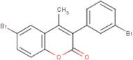 6-Bromo-3-(3?-bromophenyl)-4-methylcoumarin