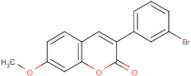 3-(3?-Bromophenyl)-7-methoxycoumarin