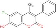 6-Chloro-7-hydroxy-4-methyl-3-phenylcoumarin