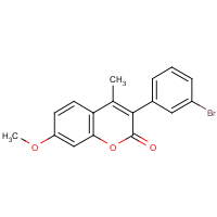 3-(3?-Bromophenyl)-7-methoxy-4-methylcoumarin