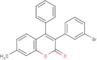 3-(3?-Bromophenyl)-7-methyl-4-phenylcoumarin