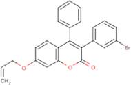 7-Allyloxy-3-(3?-bromophenyl)-4-phenylcoumarin