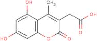 5,7-Dihydroxy-4-methylcoumarin-3-acetic acid