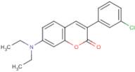 3-(3'-Chlorophenyl)-7-diethylaminocoumarin