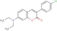 3-(4'-Chlorophenyl)-7-diethylaminocoumarin