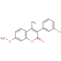 3-(3?-Chlorophenyl)-7-methoxy-4-methylcoumarin