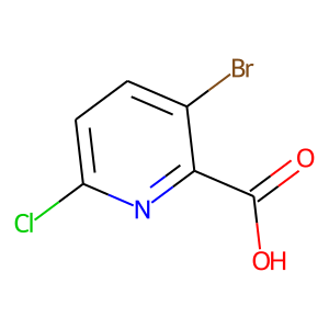 3-Bromo-6-chloropyridine-2-carboxylic acid