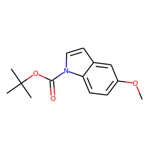 5-Methoxy-1H-indole, N-BOC protected