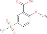 2-Methoxy-5-(methylsulphonyl)benzoic acid