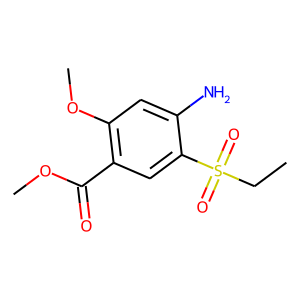 Methyl 4-amino-5-(ethylsulphonyl)-2-methoxybenzoate