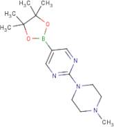 2-(4-Methylpiperazin-1-yl)pyrimidine-5-boronic acid, pinacol ester