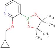 2-Cyclopropylmethoxy-3-(4,4,5,5-tetramethyl-[1,3,2]dioxaborolan-2-yl)-pyridine