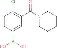4-Chloro-3-(piperidine-1-carbonyl)phenylboronic acid