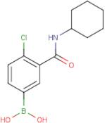 4-Chloro-3-(cyclohexylaminocarbonyl)phenylboronic acid