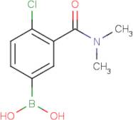 4-Chloro-3-(dimethylaminocarbonyl)phenylboronic acid