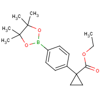 4-(1-Ethoxycarbonylcyclopropyl)phenylboronic acid, pinacol ester