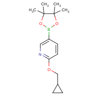 2-(Cyclopropylmethoxy)pyridine-5-boronic acid, pinacol ester