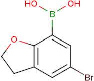 5-Bromo-2,3-dihydrobenzo[b]furan-7-boronic acid