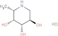 (2S,3R,4S,5R)-2-Methyl-3,4,5-trihydroxypiperidine hydrochloride