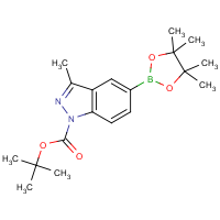 1-N-BOC-3-methyl-indazole-5-boronic acid, pinacol ester