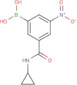 3-(Cyclopropylaminocarbonyl)-5-nitrophenylboronic acid