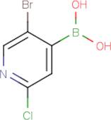 5-Bromo-2-chloropyridine-4-boronic acid