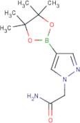 2-(4-(4,4,5,5-Tetramethyl-1,3,2-dioxaborolan-2-yl)-1H-pyrazol-1-yl)acetamide