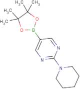 [2-(Piperidin-1-yl)pyrimidin-5-yl]boronic acid, pinacol ester