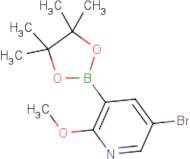 5-Bromo-2-methoxypyridine-3-boronic acid, pinacol ester