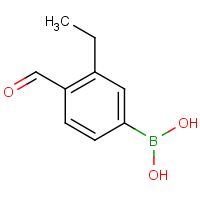 3-Ethyl-4-formylphenylboronic acid