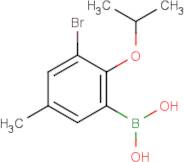 3-Bromo-2-isopropoxy-5-methylphenylboronic acid