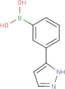 [3-(1H-Pyrazol-5-yl)phenyl]boronic acid