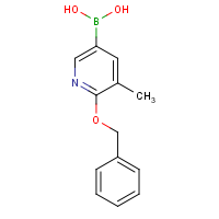 2-Benzyloxy-3-methylpyridine-5-boronic acid