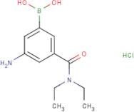 3-Amino-5-(diethylcarbamoyl)phenylboronic acid, hydrochloride