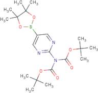 2-(N,N-BisBOC-Amino)pyrimidine-5-boronic acid, pinacol ester