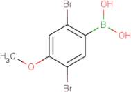 2,5-Dibromo-4-methoxyphenylboronic acid