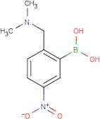 2-((Dimethylamino)methyl)-5-nitrophenylboronic acid