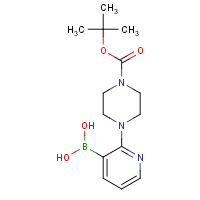 2-(4-(tert-Butoxycarbonyl)piperazin-1-yl)pyridine-3-boronic acid