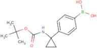 4-(1-(tert-Butoxycarbonylamino)cyclopropyl)phenylboronic acid